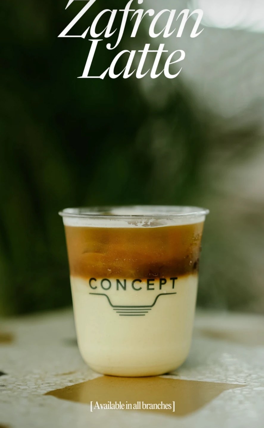 Zafran Latte
