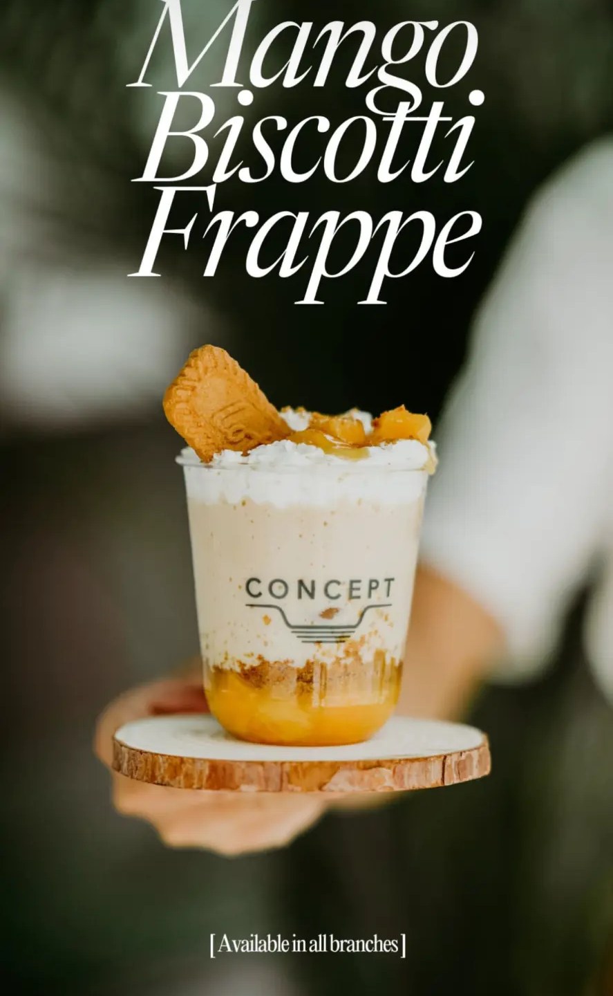 Mango Biscotti Frappe